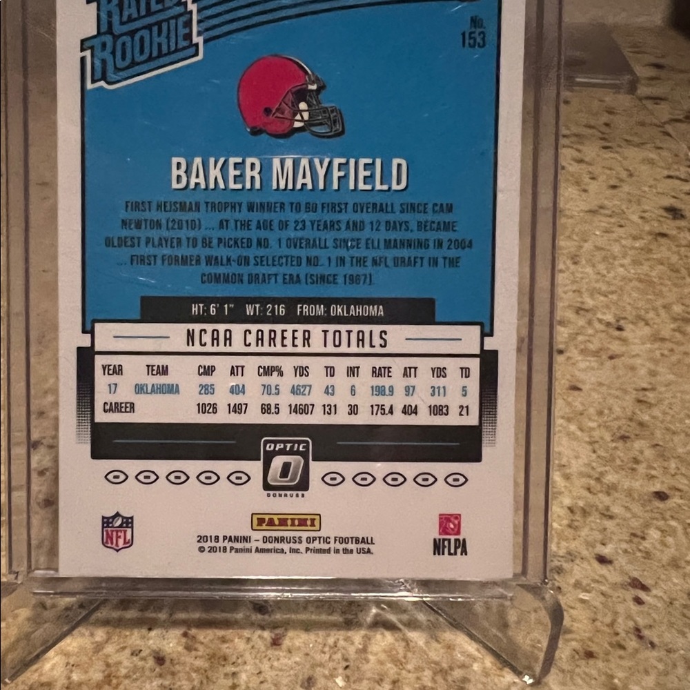 Baker Mayfield Rated Rookie - Picture 2 of 2